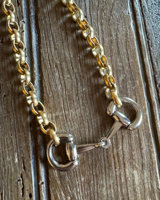 Earlington Snaffle Bit Necklace