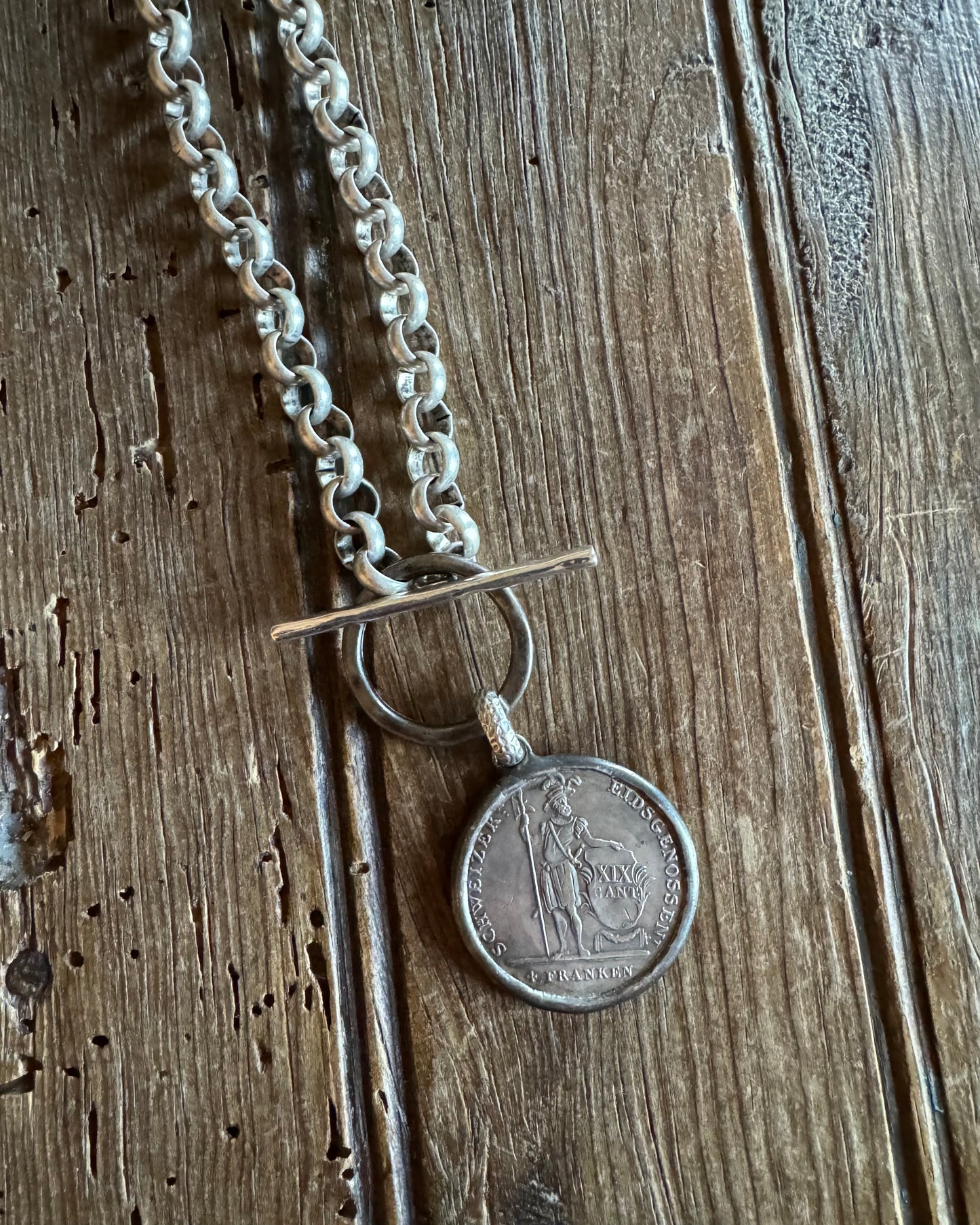 Bremen Coin Toggle Necklace