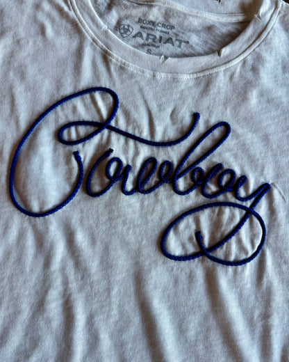 Cowboy Boxy Crop T-Shirt