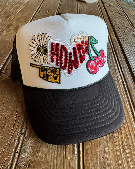 Howdy Smoke Show Trucker Patch Hat