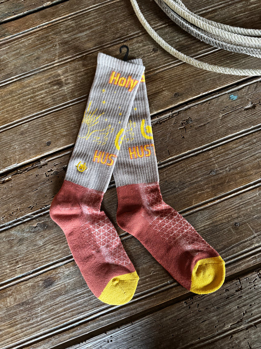 Holy Spirit Hustler Performance Boot Socks