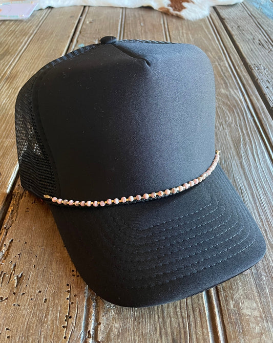 Rhodochrosite Trucker Hat Chain