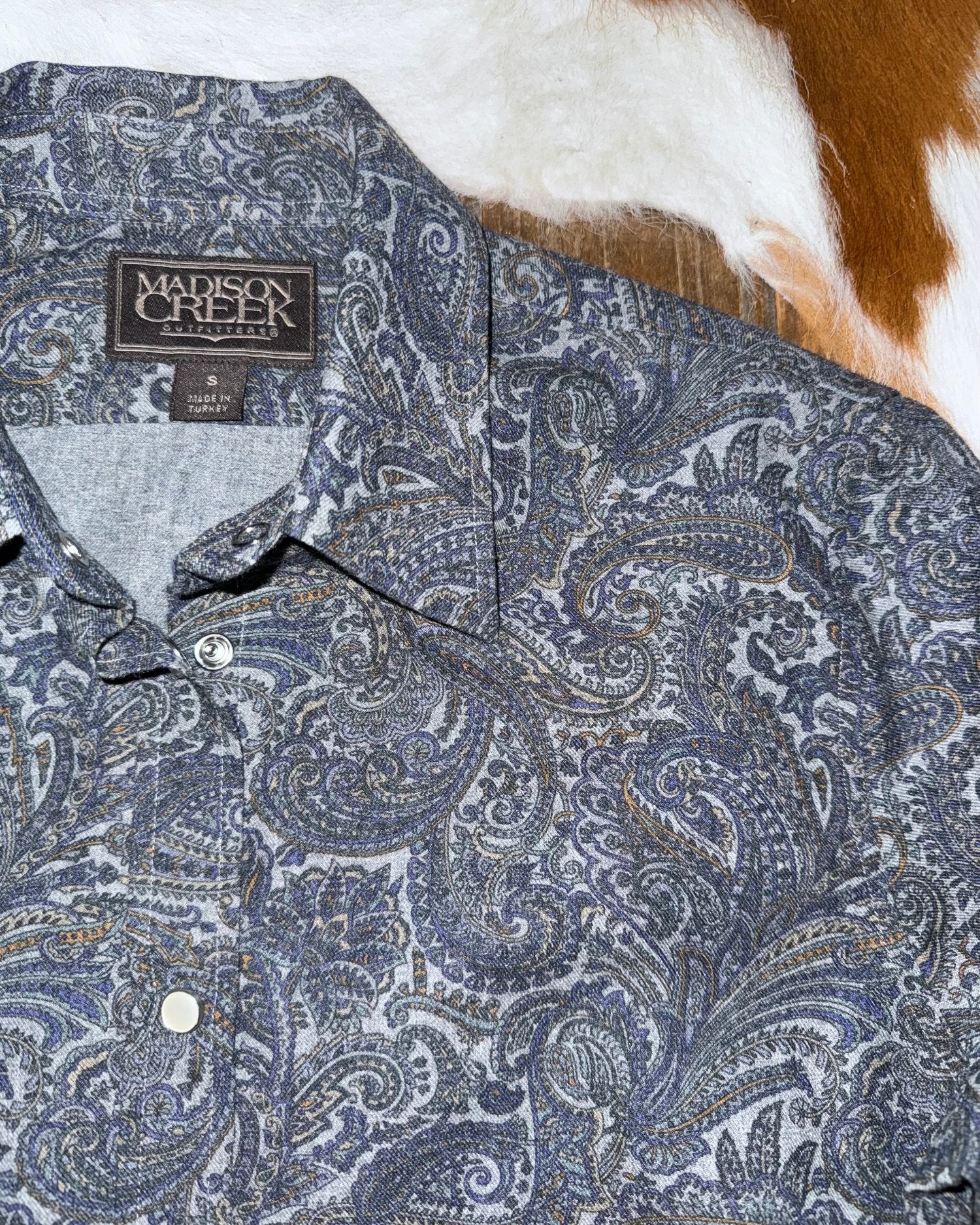 Limited Edition Claire in Navy Paisley