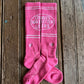 Cactus Alley - Cowboys Lover Pink Performance Socks