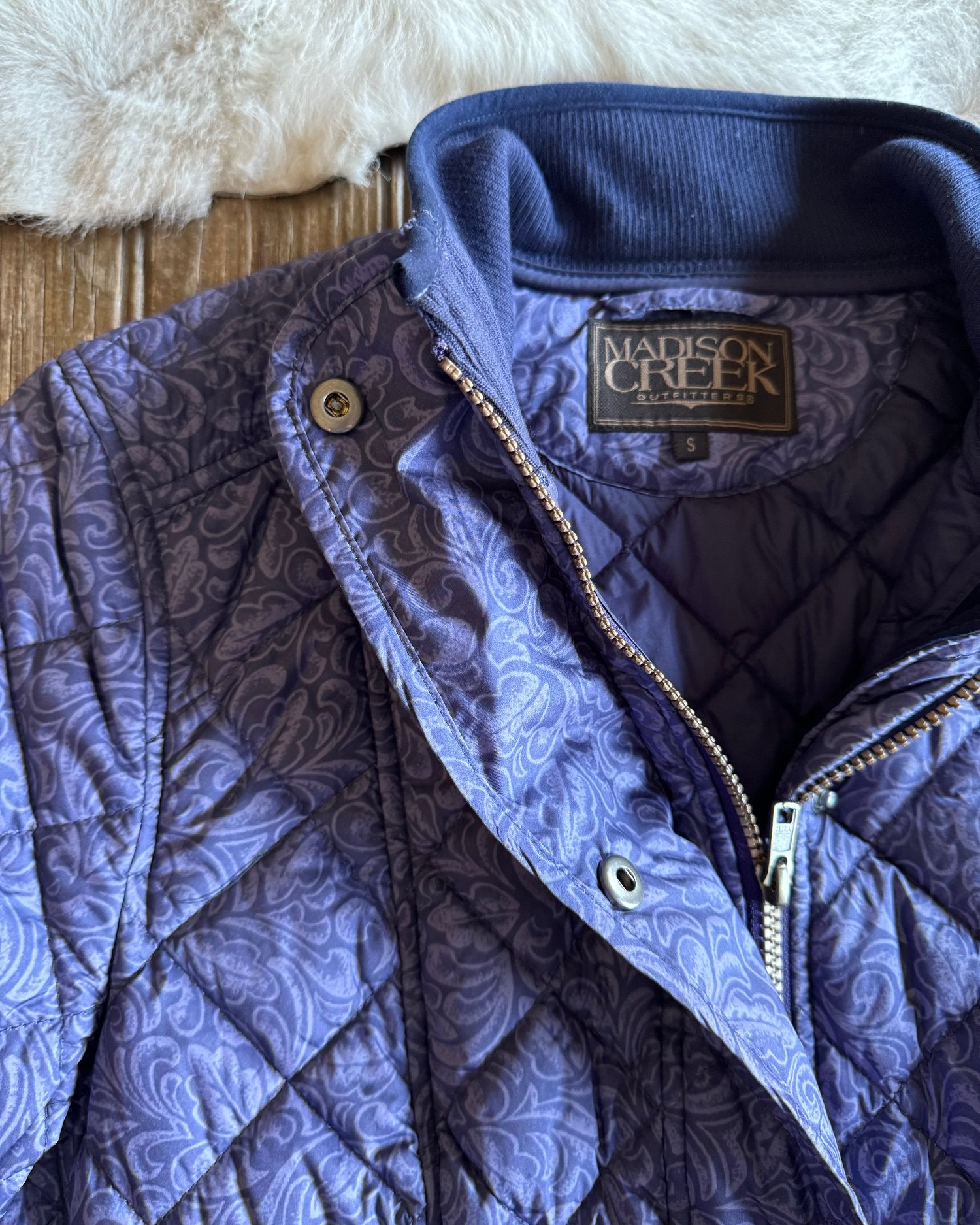 Georgia Tooled Quilted Nylon Jacket