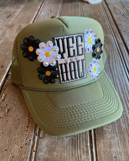 Yee Haw Patch Trucker Hat