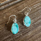 Tibetan Turquoise Drop Earrings