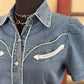 Prairie Star Denim Blouse