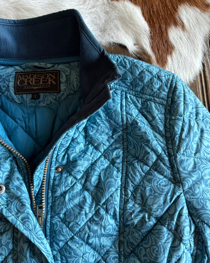 Georgia Tooled Quilted Nylon Jacket