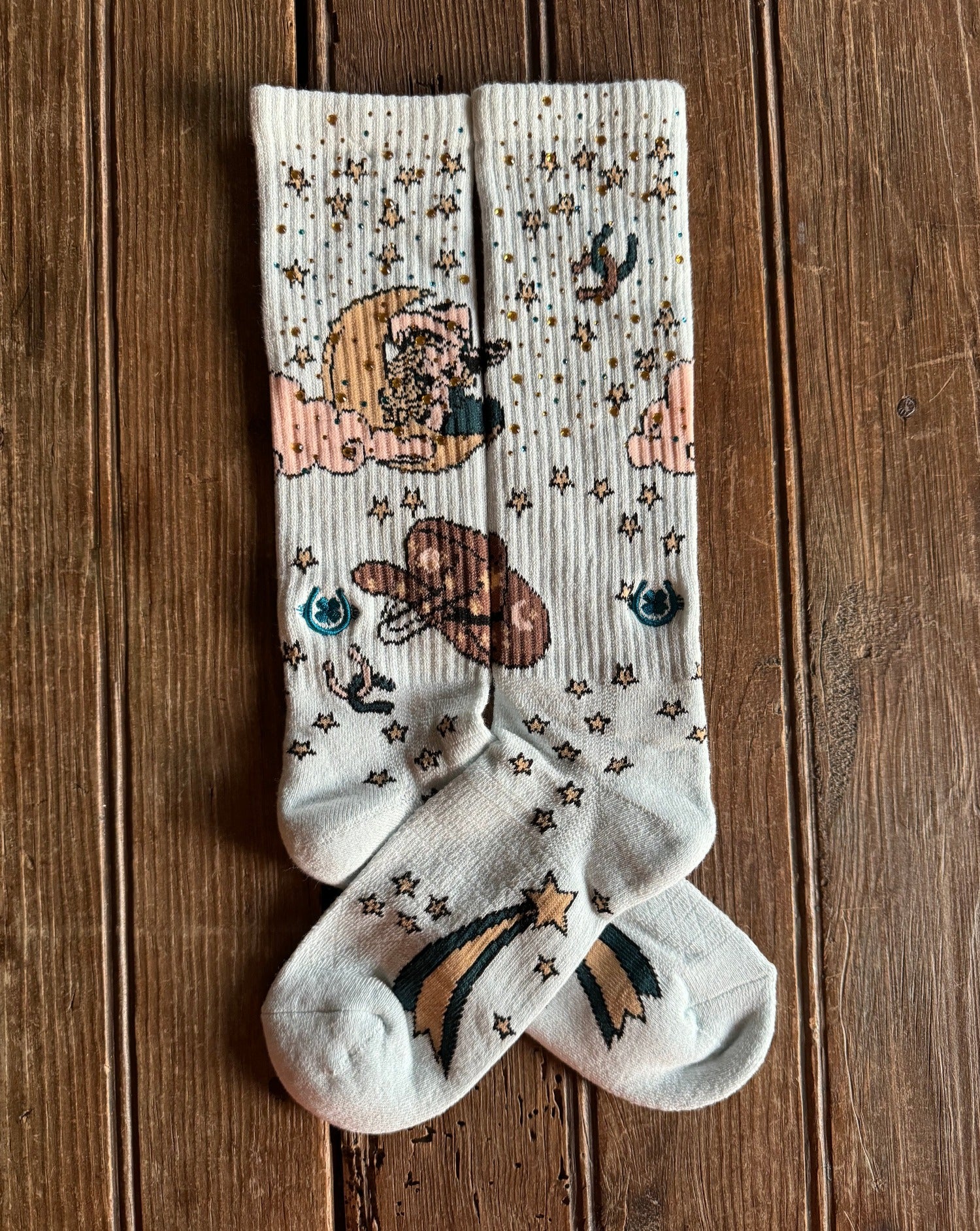 Cosmic Cowgirl Performance Socks