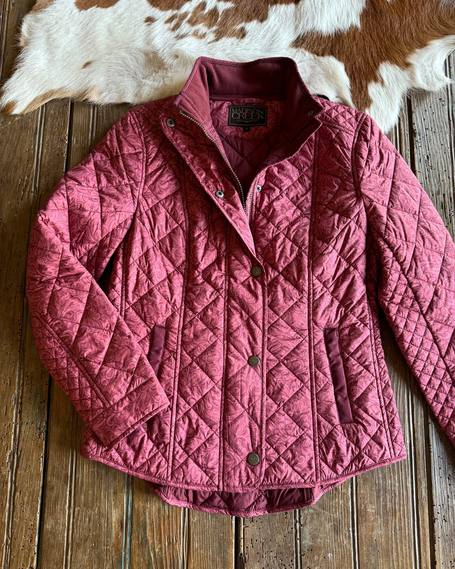 Georgia Tooled Quilted Nylon Jacket