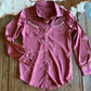 Frisco Satin Long Sleeved Pearl Snap Shirt 