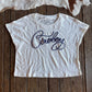 Cowboy Boxy Crop T-Shirt