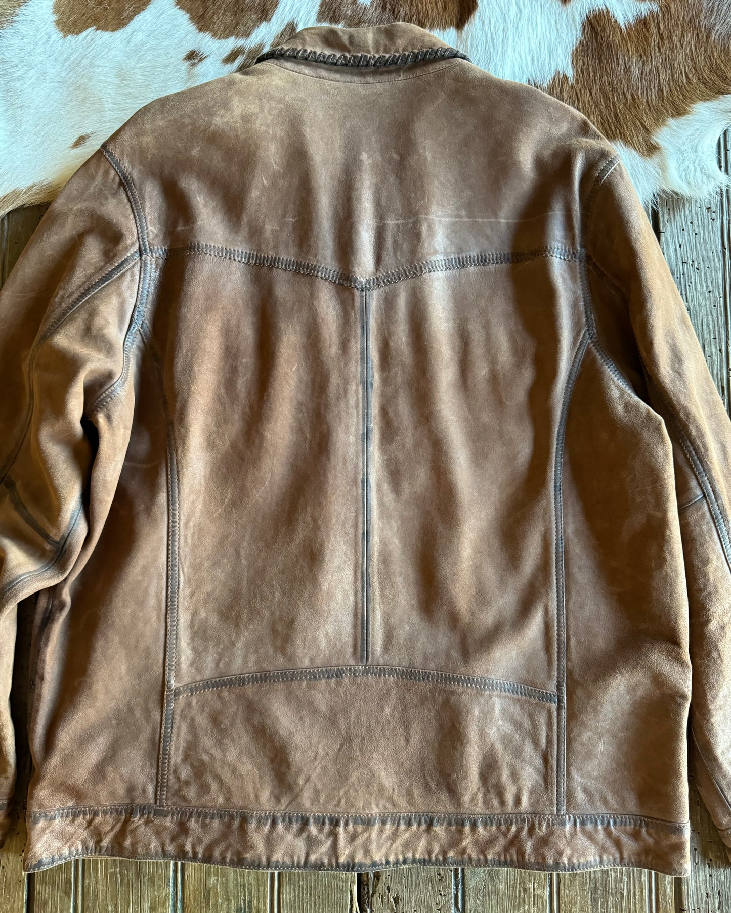 Santa Fe Goat Nappa Leather Jacket (Men's)