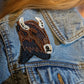 Bison Beaded Denim Jacket