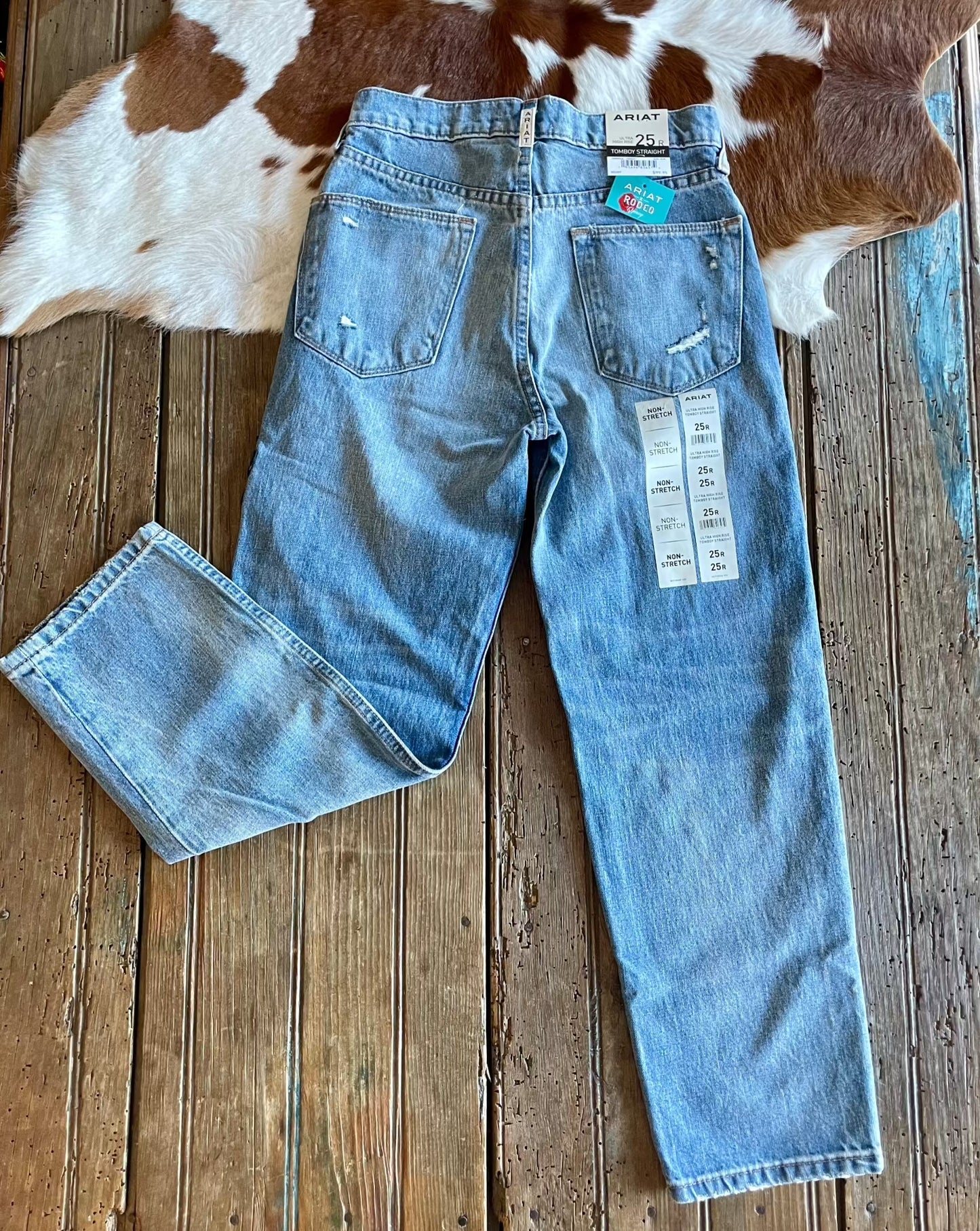 Ultra High Rise Rodeo Quincy Tomboy Straight Leg Jeans