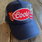 Navy foam trucker patch with Coors patch