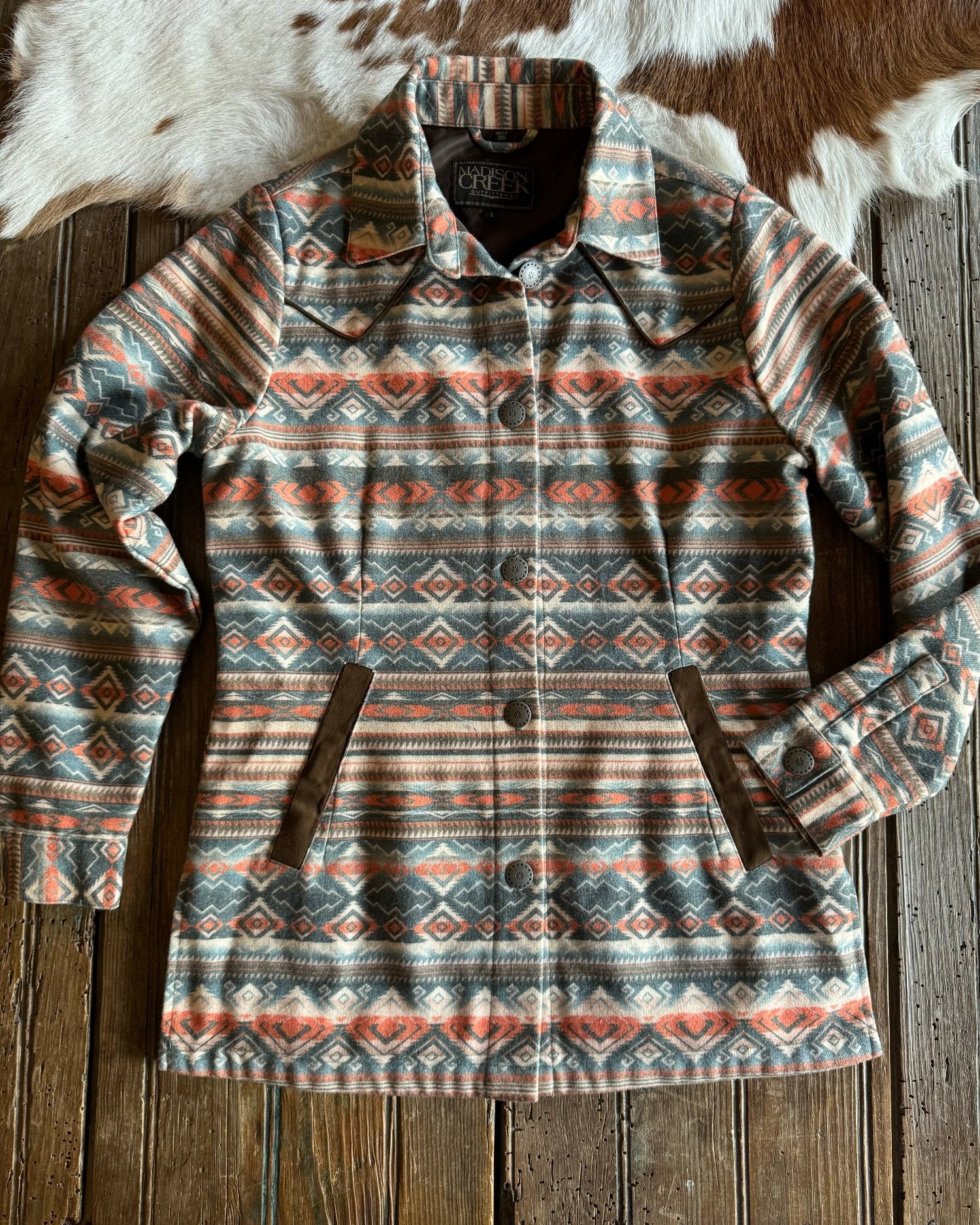 Katie Aztec Print Jacket