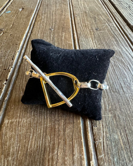 Norwich Stirrup Toggle Bracelet 