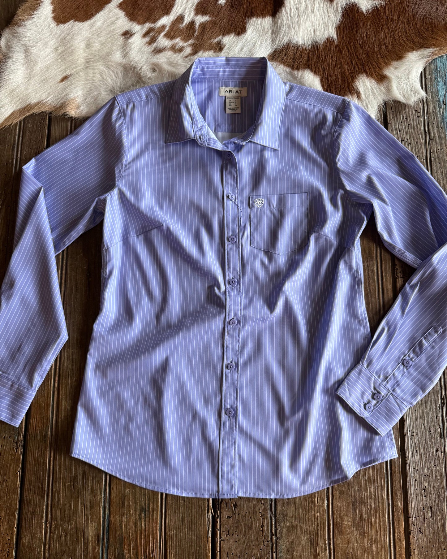 Kirby Pro Shirt (Lavender Stripe)