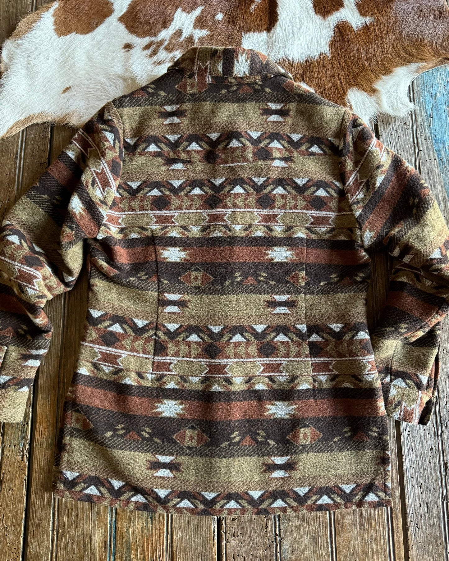 Rio Barn Coat (Sage Aztec)