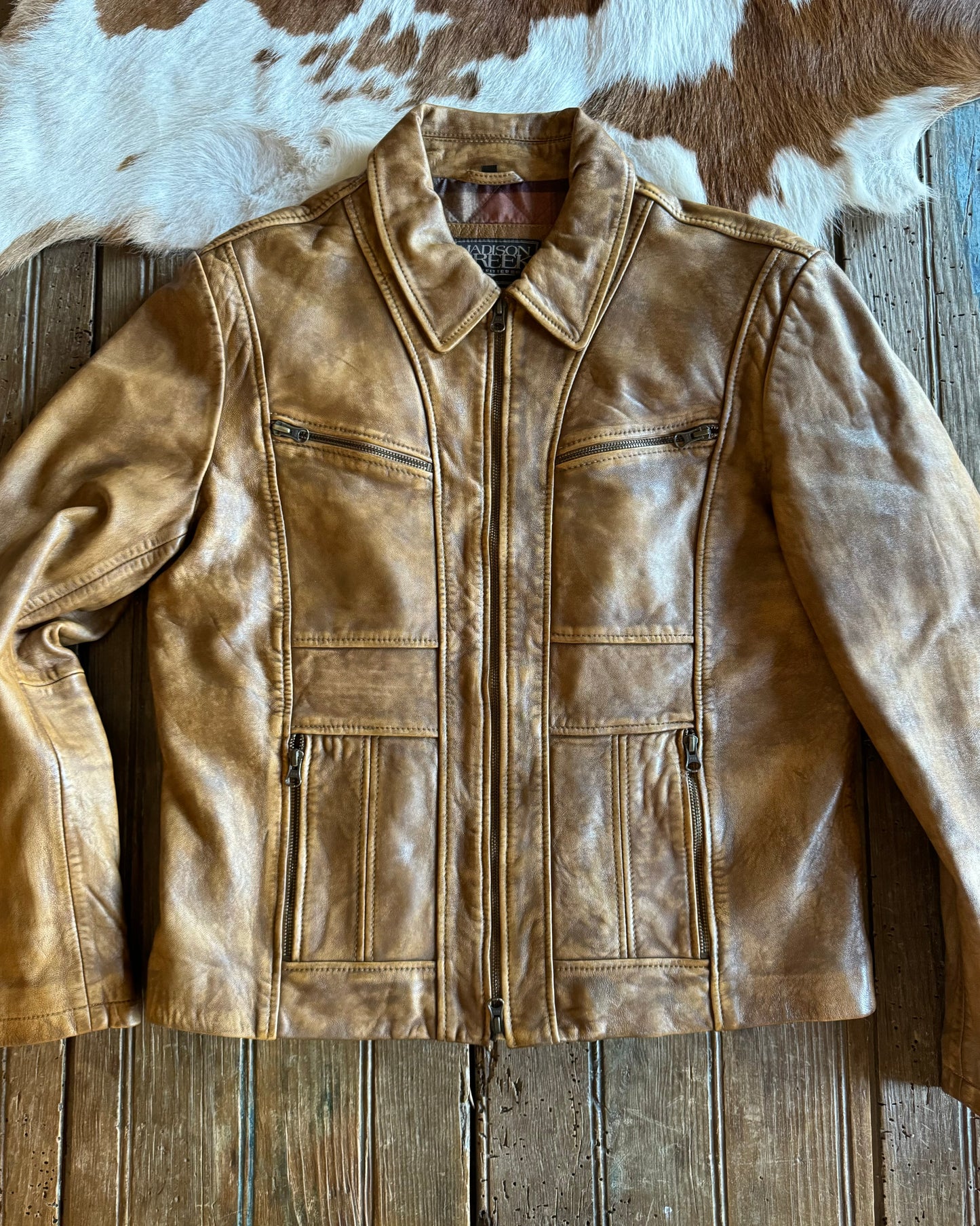 Tucson Lambskin Nappa Leather Jacket (Men's)