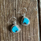 Tibetan Turquoise Drop Earrings