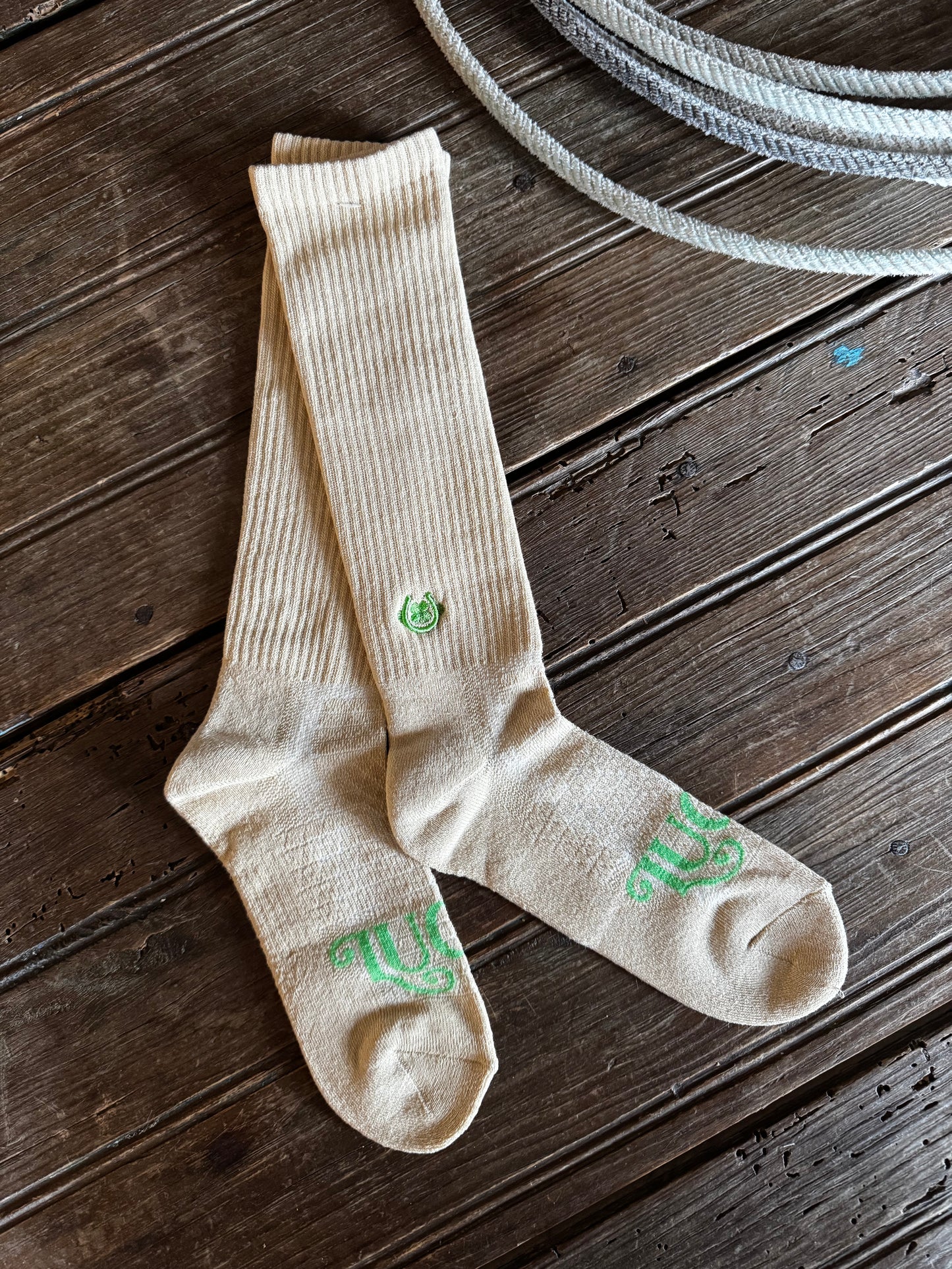 The Cowboy Performance Boot Socks - Tan