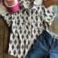 Flat lay of Corrales Pearl Snap Shirt 