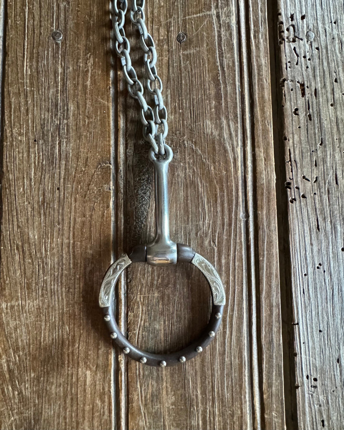 Bandera Snaffle Bit Necklace