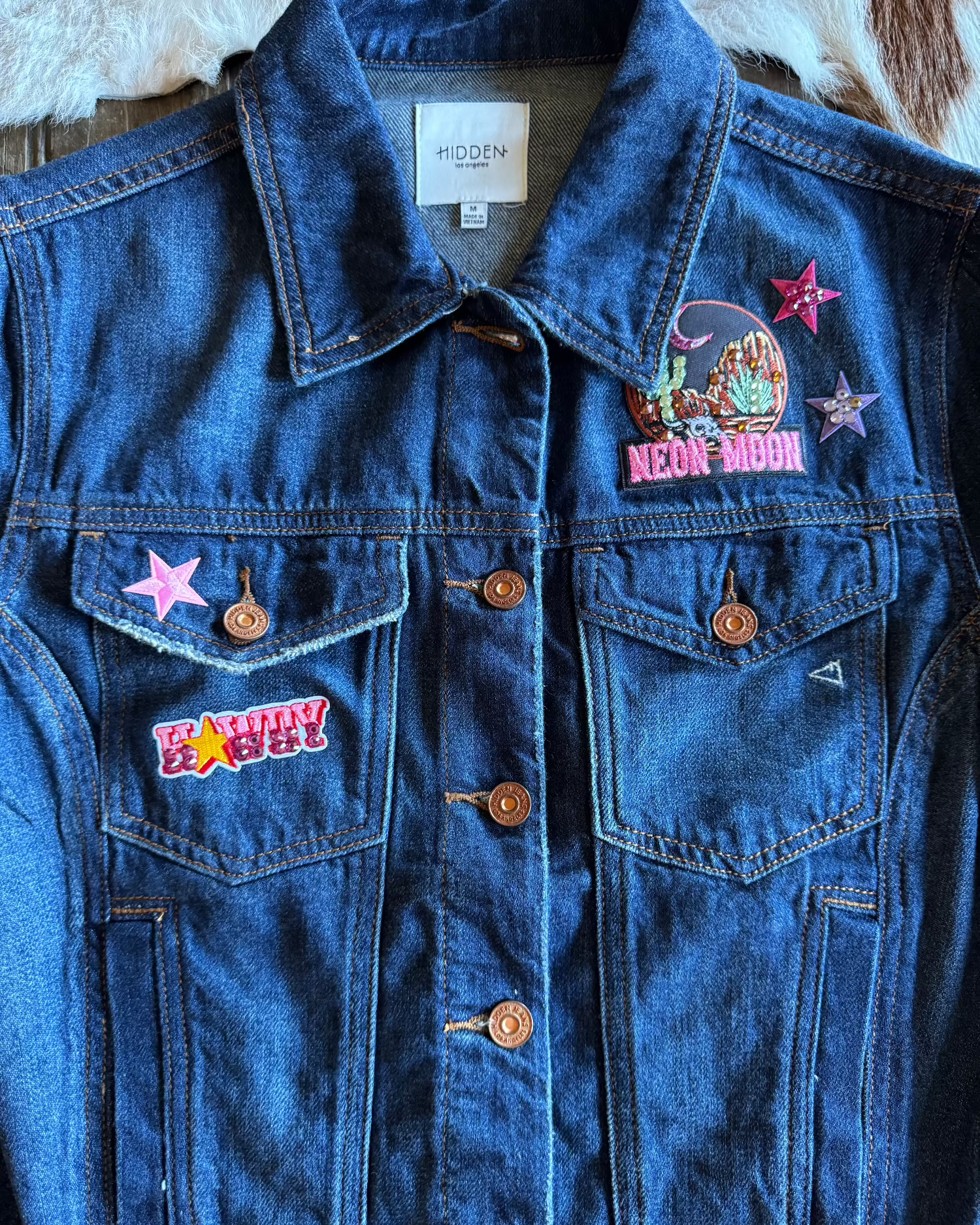 Maricopa Denim Patch Jacket M