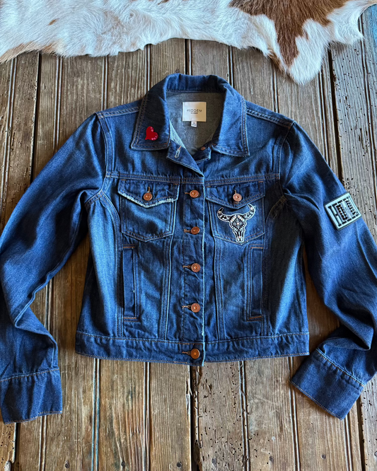 Maricopa Denim Patch Jacket XS