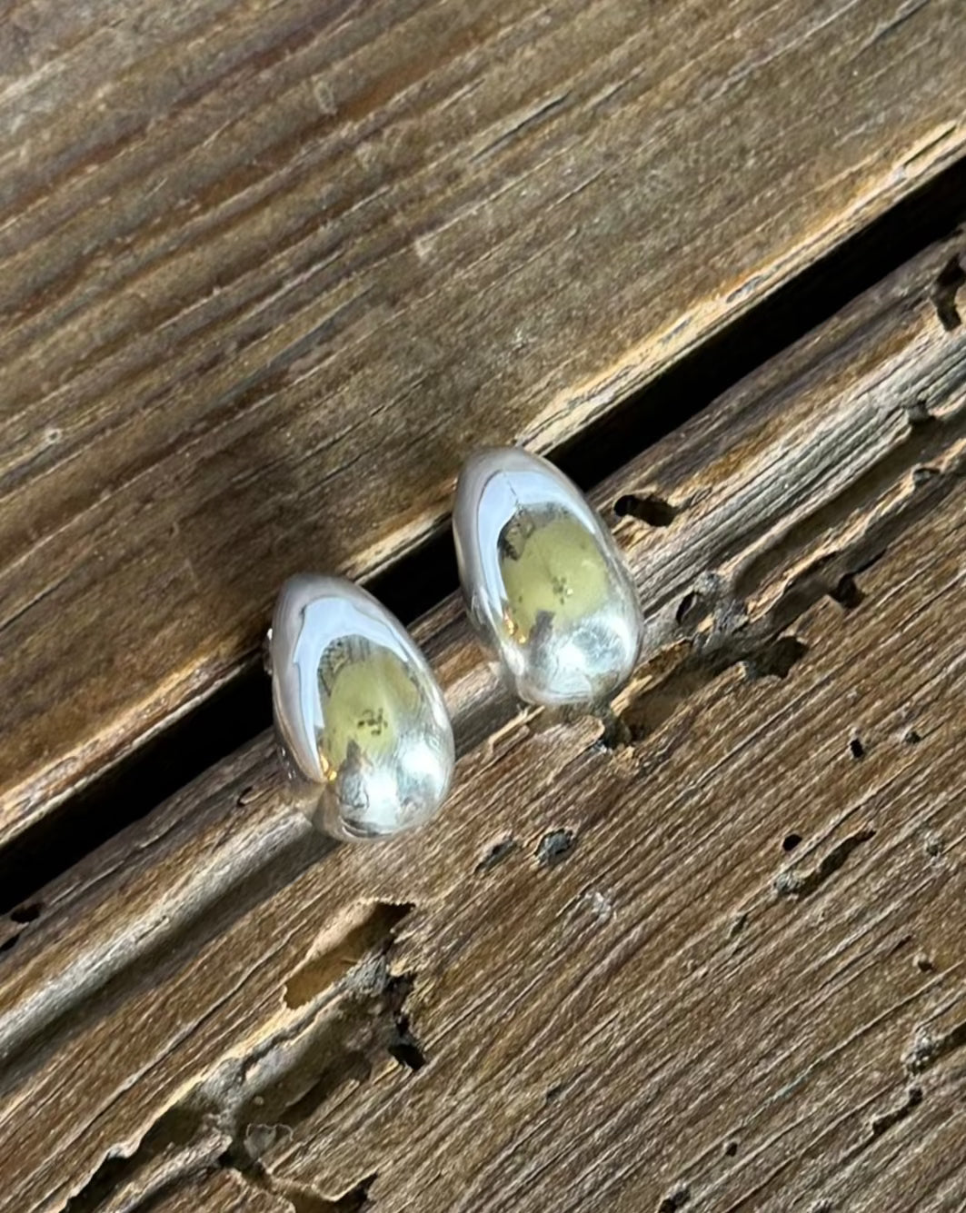 Chicago Bean Earrings