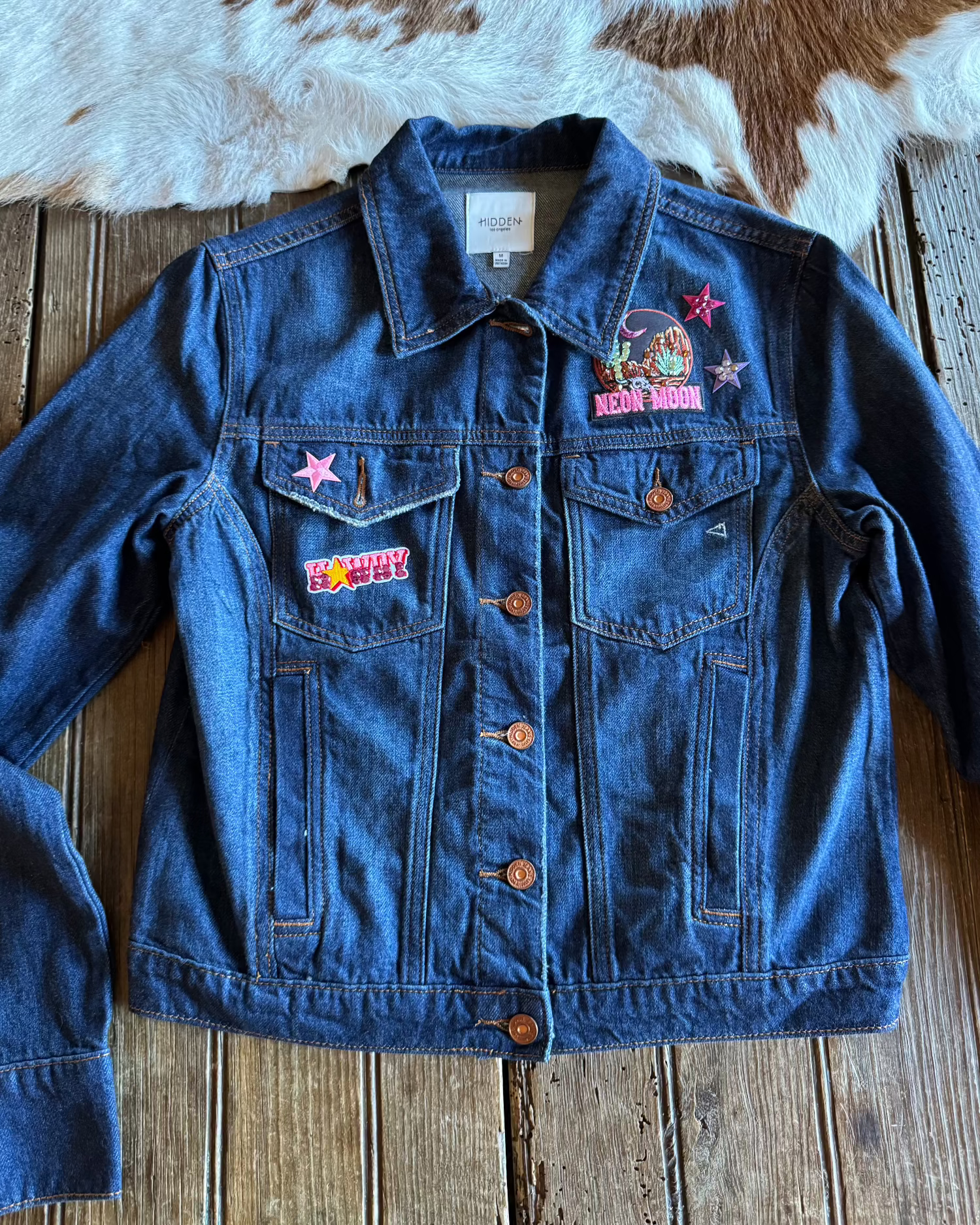 Maricopa Denim Patch Jacket M