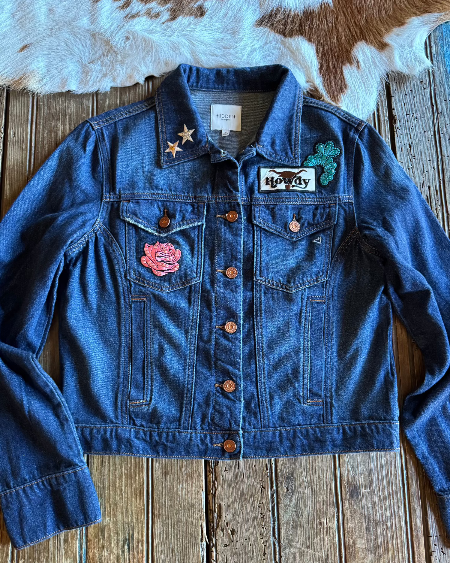 Maricopa Denim Patch Jacket M