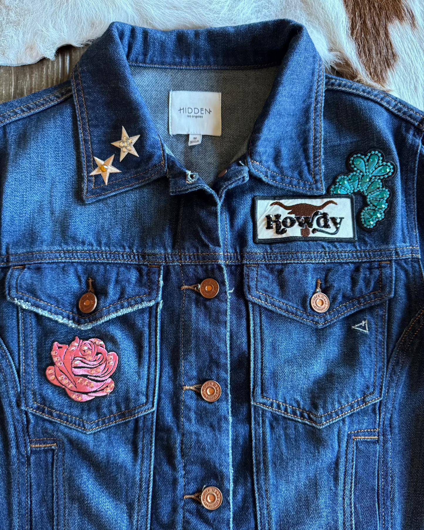 Maricopa Denim Patch Jacket M