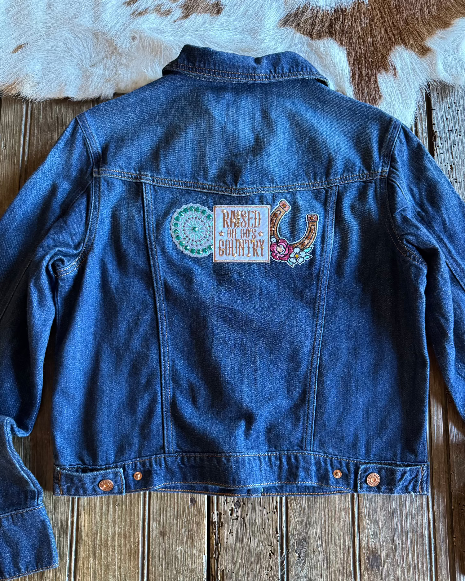 Maricopa Denim Patch Jacket M