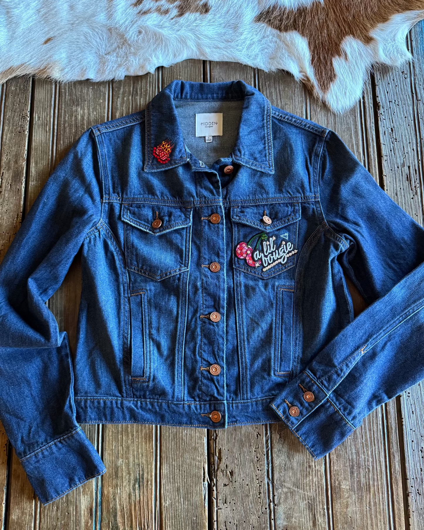 Maricopa Denim Patch Jacket S