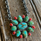 Nazlini Sonoran Gold Cluster Necklace