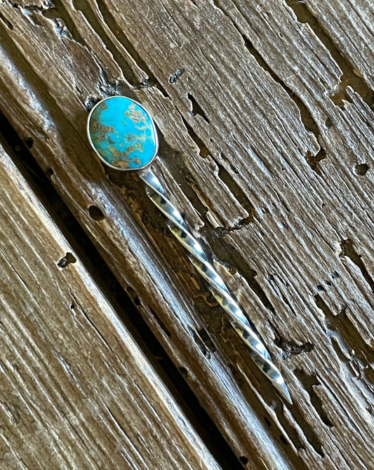 Sterling Silver Toothpick (Stone Mountain Turquoise)