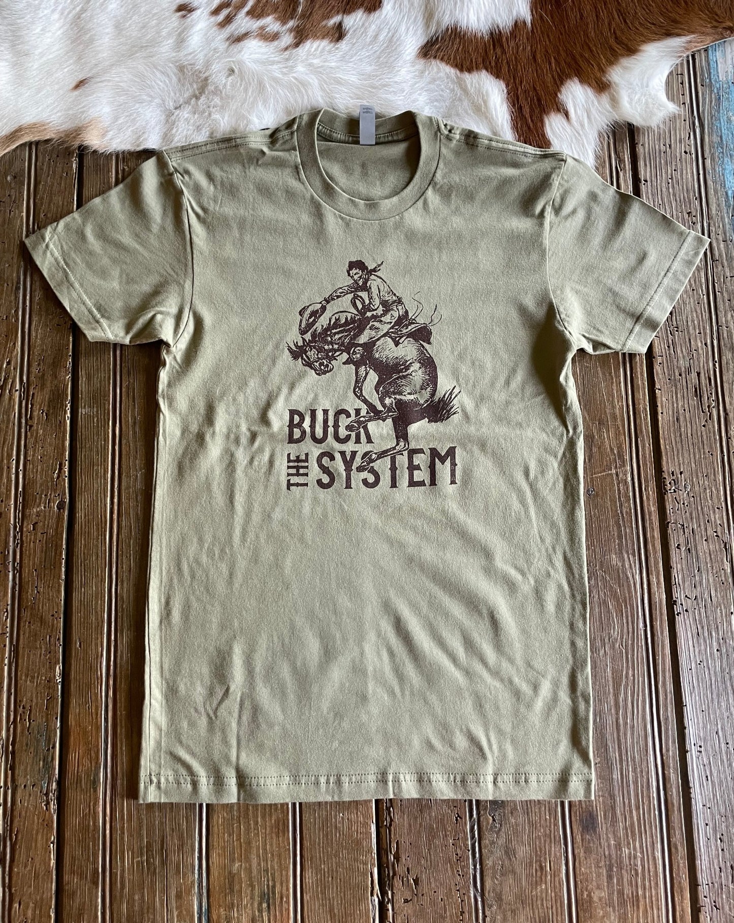 Buck The System Tee