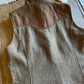 Channel Wool Vest (Tan Herringbone)