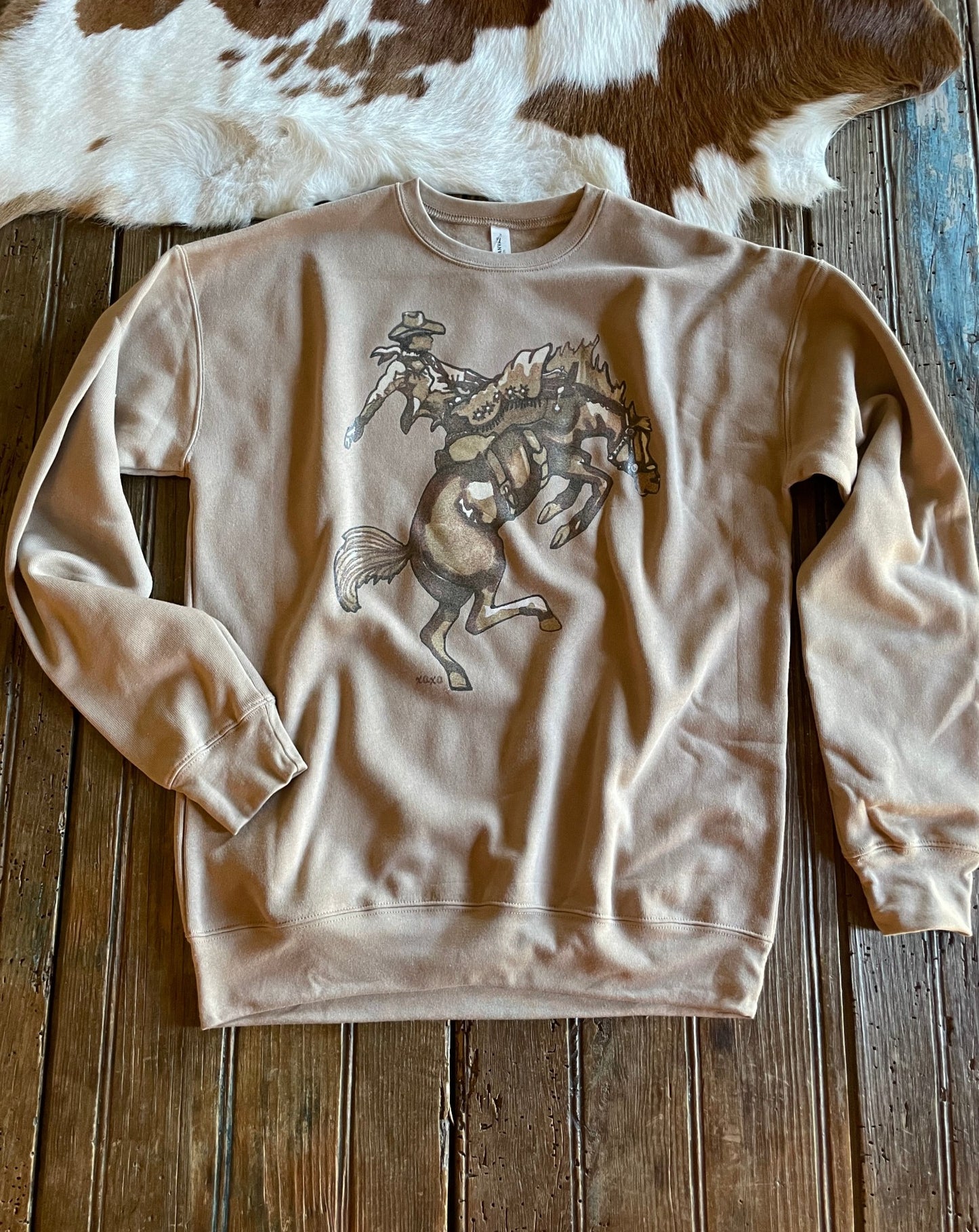 Brown Bronc Sweatshirt