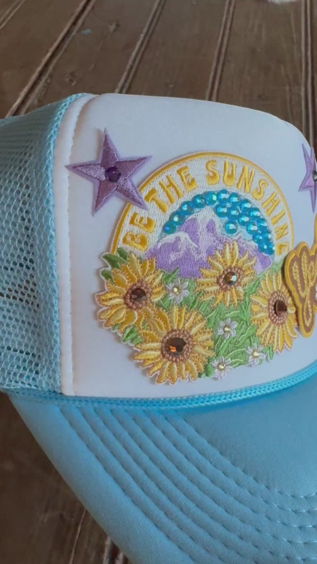 Be The Sunshine Patch Trucker Hat