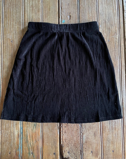 Lina Velour Mini Skirt - SALE