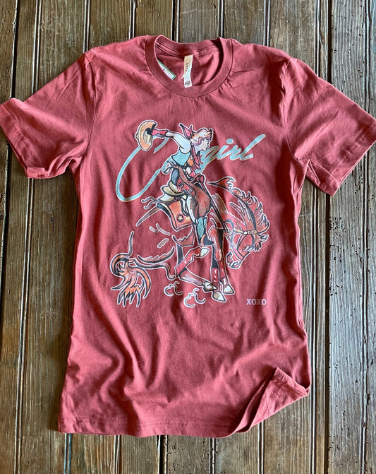 Invisible Cowgirl Tee