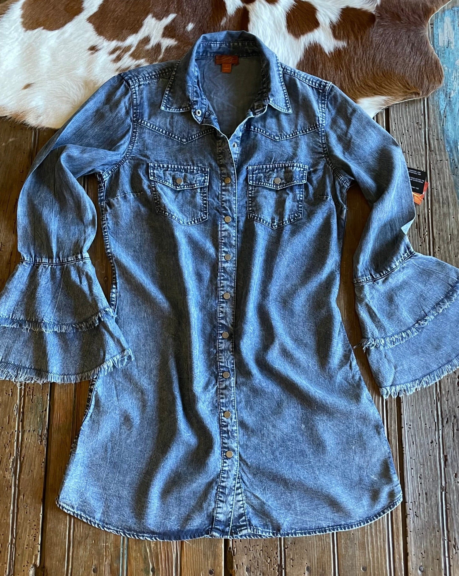 Alloy Spoon Jeans Addy Denim Shirt Dress, $49, Alloy Apparel