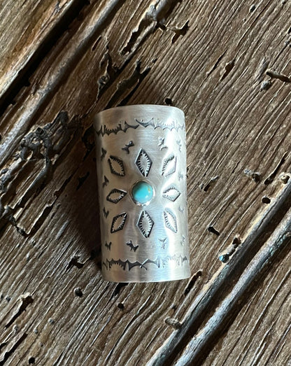 Stamped Wild Rag Clip - Wild Plains