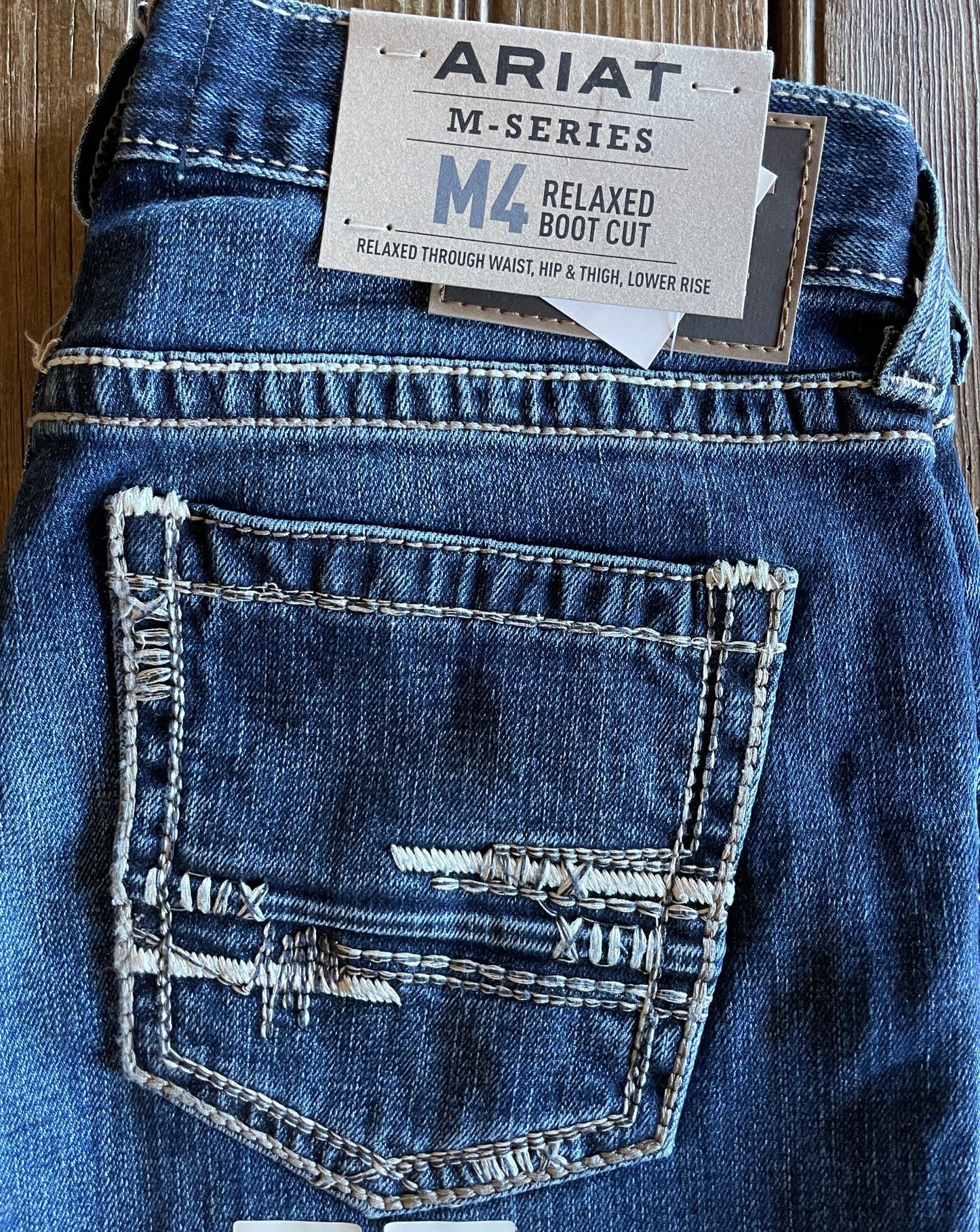 M4 Low Rise Stretch Adkins Boot Cut Jean