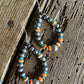 Tahoka Sterling Silver Pearl Loop Earrings